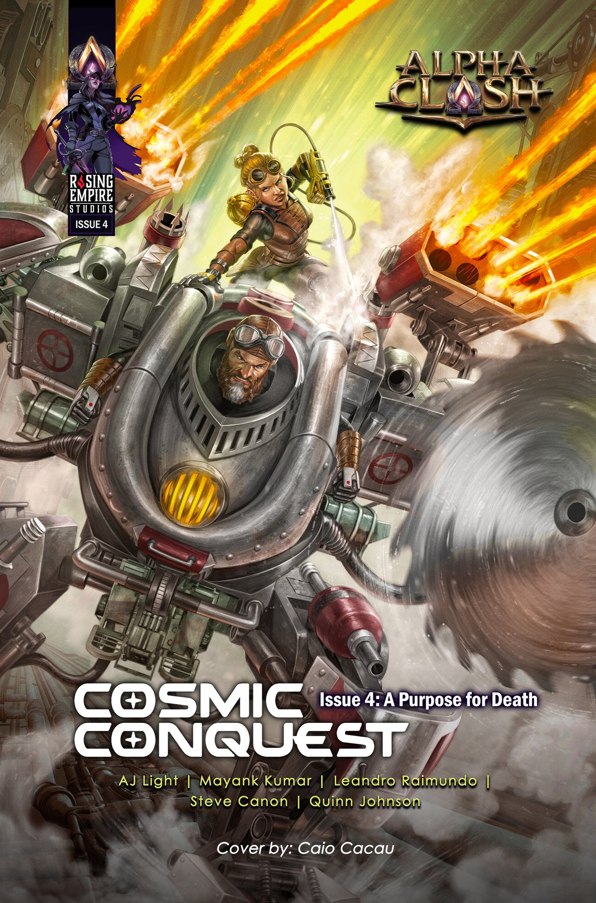 Alpha Clash: Cosmic Conquest Issue 4 (Digital)