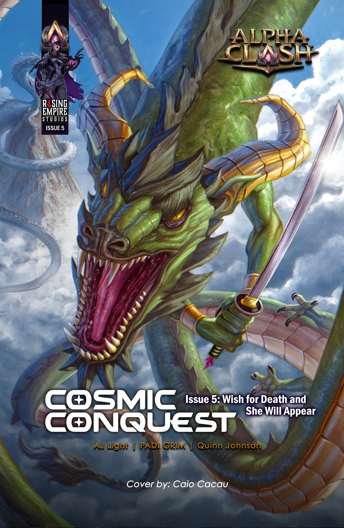 Alpha Clash: Cosmic Conquest Issue 5 (Digital)