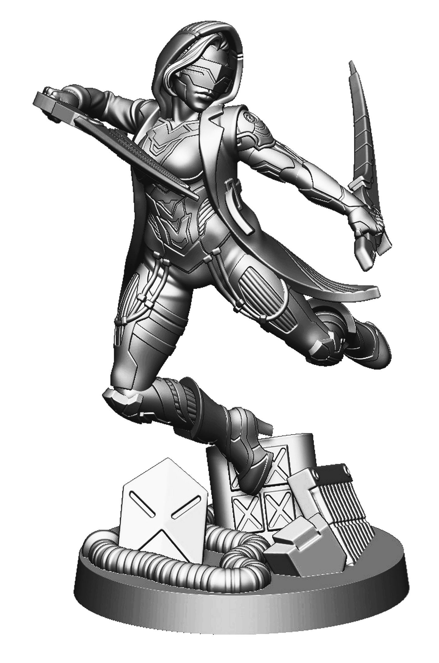 8" Resin Statue (Choose Your Character)